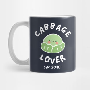 Cabbage Lover Since 2010 Cute Mug